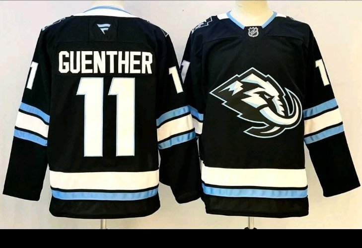 Dylan Guenther Utah Mammoth Fanatics Jersey black