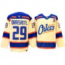 NWT Leon Draisaitl #29 Edmonton Oilers cream Fanatics Breakaway Jersey