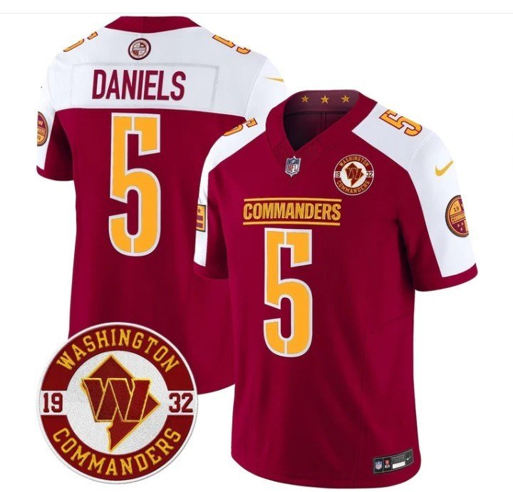 Jayden Daniels Washington Commanders Limited Edition Jersey NWT