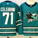 Macklin Celebrini San Jose Sharks Fanatics Home Breakaway Jersey – Teal