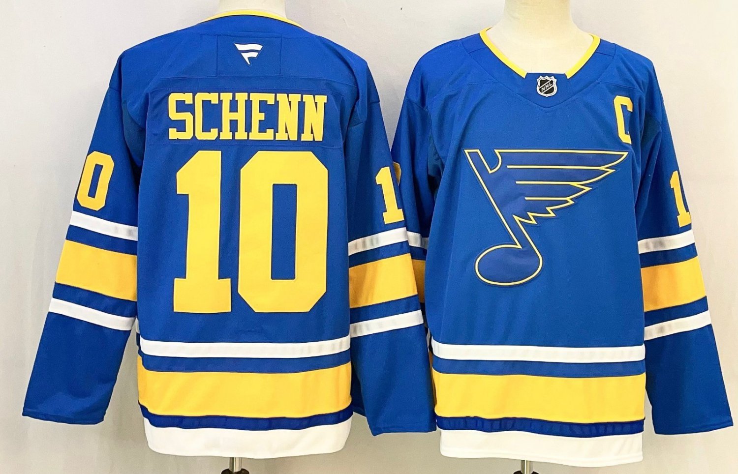 St. Louis Blues Brayden Schenn Fanatics Alternate Premium Custom Jersey - Blue