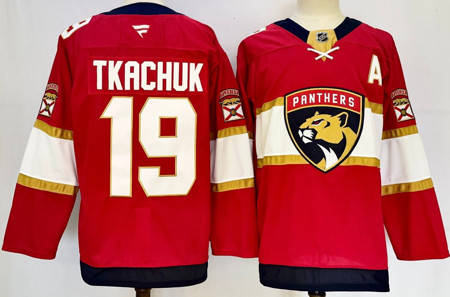 Men's Florida Panthers Matthew Tkachuk Fanatics Red Home Premium Jersey red