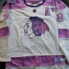 Women's Connor Bedard #98 Chicago Blackhawk Hockey Fights Cancer Jersey