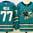 San Jose Sharks Michael Misa #77 Fanatics Branded Teal Breakaway NHL Jersey