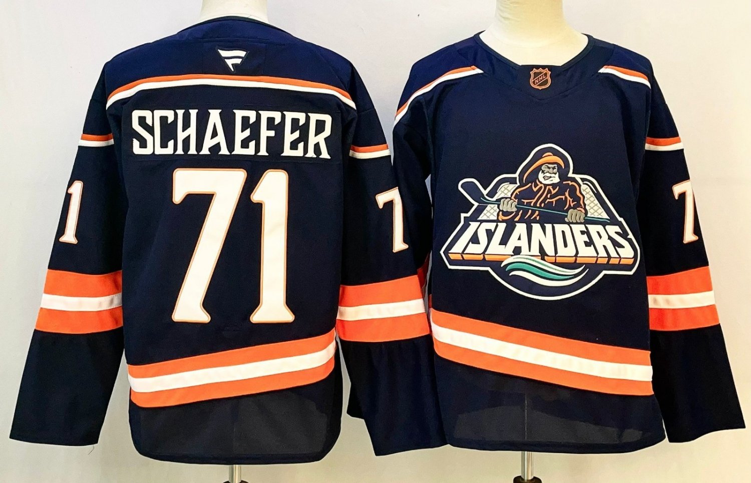 New York Islanders Matthew Schaefer Fanatics Breakaway Custom Jersey - Blue