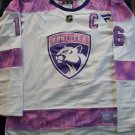 Women's Aleksander Barkov #16 Florida Panthers Hockey Fights Cancer Jersey