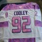 Women's Logan Cooley #92 Utah Mammoth Hockey Fights Cancer Jersey Embroidered