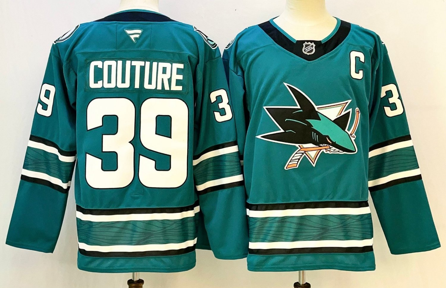 Logan Couture San Jose Sharks Fanatics Home Breakaway Jersey - Teal