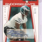 2006 Hot Prospects Brodrick Bunkley White Hot RC Auto