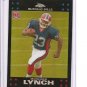 2007 Topps Chrome Marshawn Lynch Refractor Rookie