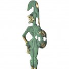 Statue of Achilles in Armor with brass  6.5cm  x  22.50cm