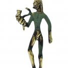 Statue Deity Asklepios with Snake C with brass  13cm  x  6cm