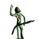 Greek Opener Satyros from brass  13cm  x  4cm
