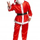 Satin Santa Costume men handmade