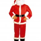 Santa claus velvet costume boys handmade