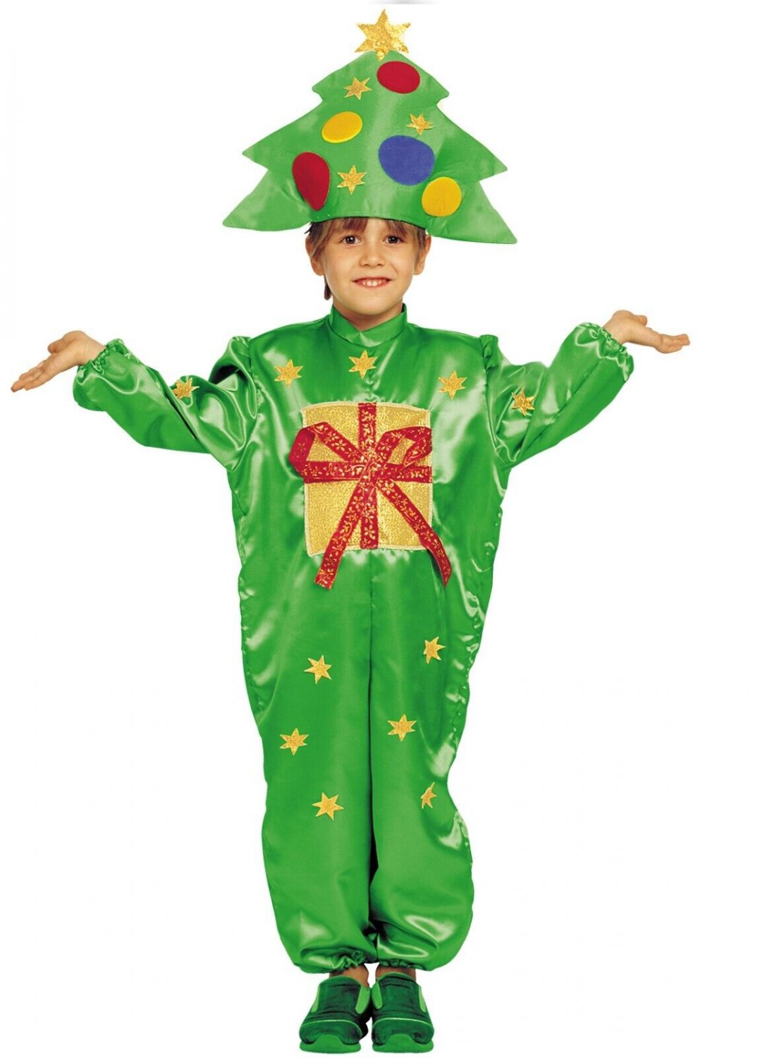 Christmas tree costume children handmade