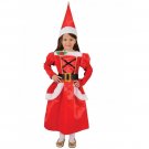 Santa costume girl handmade