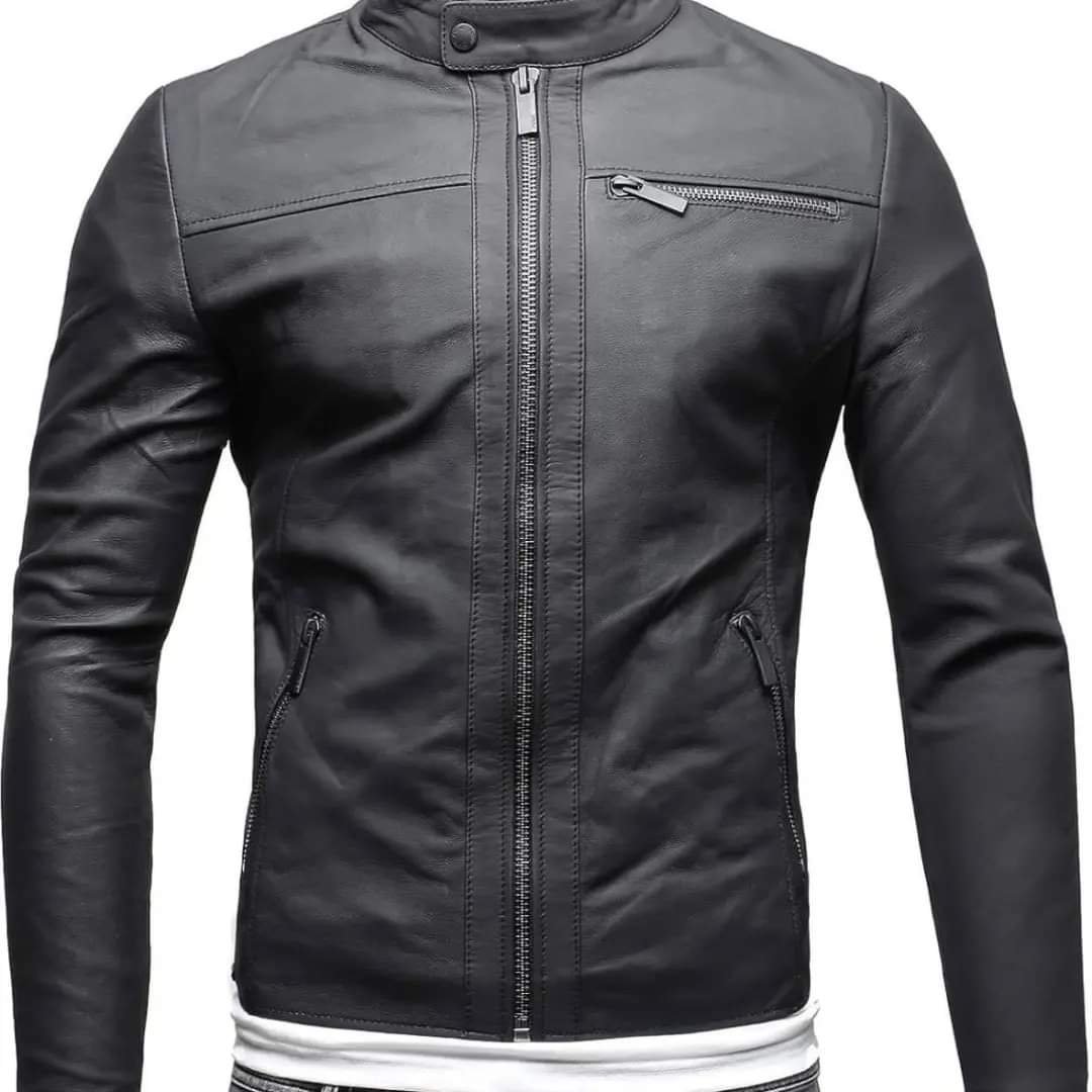Handmade Men's Leather Jacket