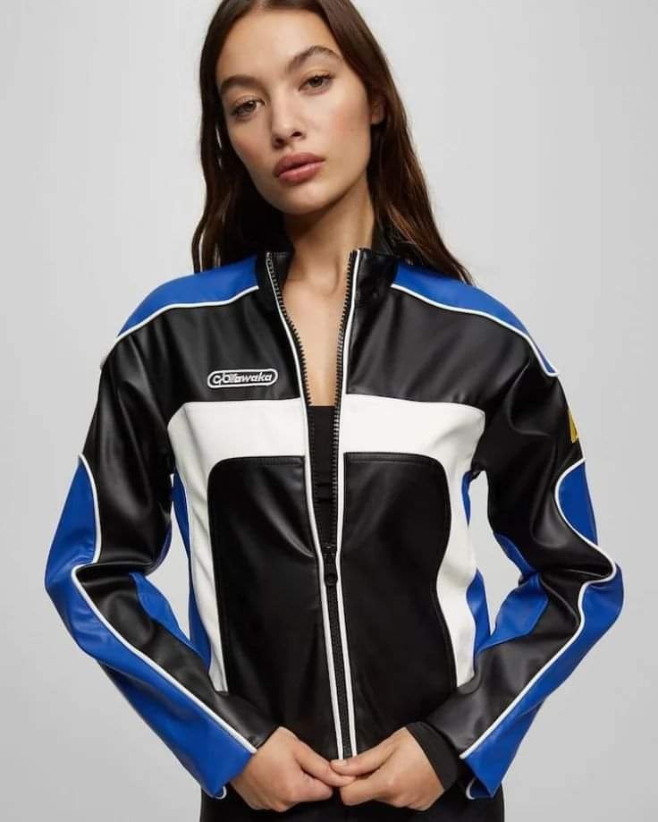 HANDMADE WOMEN'S LEATHER JACKET