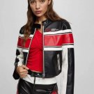 HANDMADE WOMEN'S LEATHER JACKET