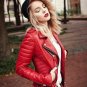 HANDMADE WOMEN'S LEATHER JACKET