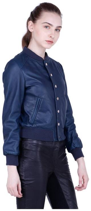 HANDMADE WOMEN'S LEATHER JACKET