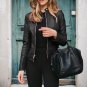 HANDMADE WOMEN'S LEATHER JACKET