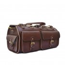 Handmade Leather Duffel Bag