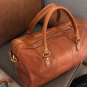 Handmade Leather Duffel Bag