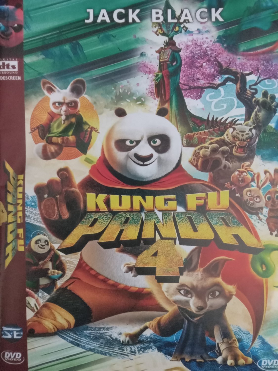 KUNG FU PANDA ( 4 ) DVD Movie free Shiping 2024