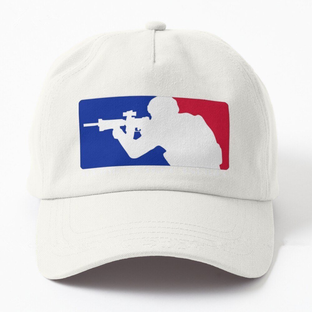 Major Infidel Dad Hat Dad Ball Cap Baseball Cap Outdoor Cap Sun Hats White