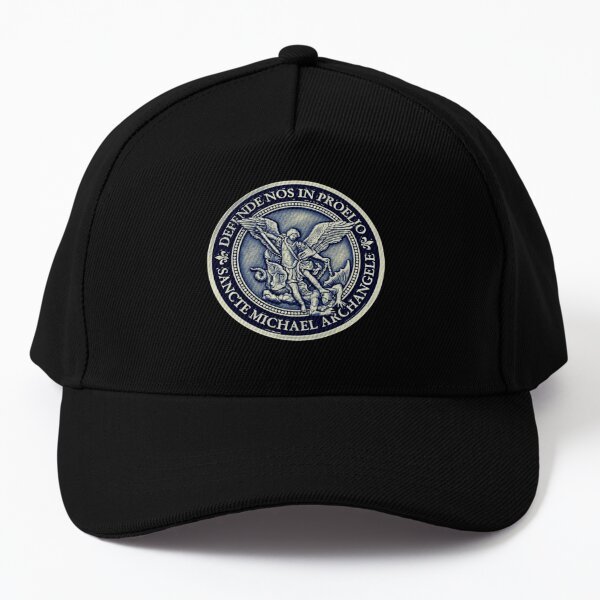 Saint Michael Archangel Medal St Michae Baseball Cap Hat Black ...