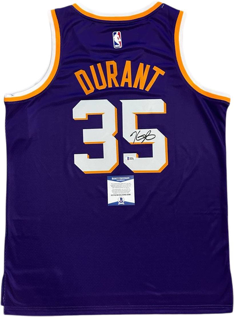 Kevin Durant Hand Signed Jersey Autographed BAS Authentication