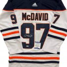 Conor McDavid Edmonton Oilers Signed Autographed Jersey BAS COA
