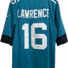 Trevor Lawrence Hand Signed Jersey Jacksonville Jaguars BAS COA