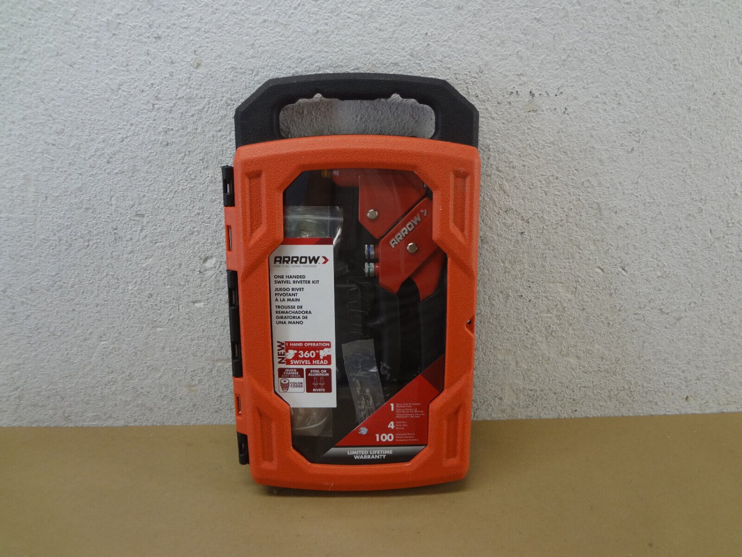 Arrow 1Handed Swivel Riveter Kit