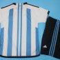 2025 Argentina Kids World Cup Home Shirt Jersey Kit 22-23 Youth Soccer Football 2022-2023