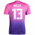 2025  germany muller #13 jersey away