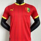 2025  guinea home red jersey