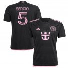 2025  inter miami sergio #5 jersey away