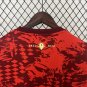 2025  portugal jersey training wear red