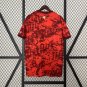 2025  portugal jersey training wear red