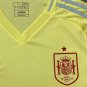 2025  spain away yellow fans jersey