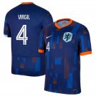 2025  the netherlands away jersey virgil new