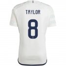 2025 ajax taylor 8 jersey away football soccer shirt jersey ajax_1