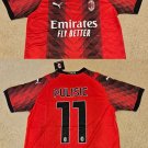 2025 ac milan pulisic 11 home jersey new