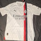 2025 ac milan pulisic 11 jersey away shirt soccer jersey ac milan 23
