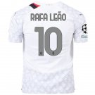 2025 ac milan rafa leao 10 jersey away football shirt sleeves jersey ac milan
