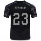 2025 ajax berghuis 23 jersey away football soccer shirt jersey ajax