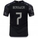 2025 ajax bergwijn 7 jersey away football soccer shirt jersey ajax